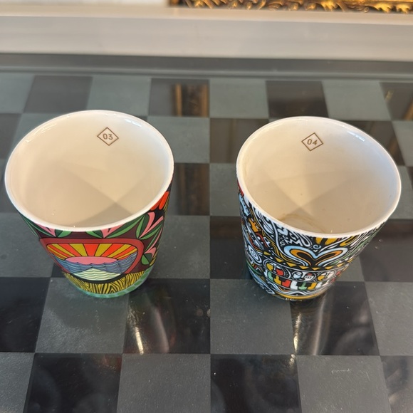 Starbucks Stories coffee set 3oz espresso shot glasses - Picture 2 of 4